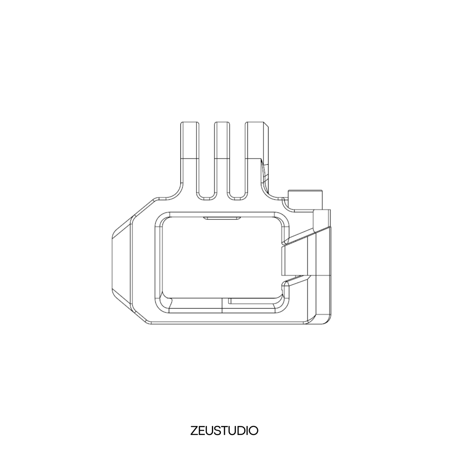 Cattura - Attacco GoPro Calcio Fucile