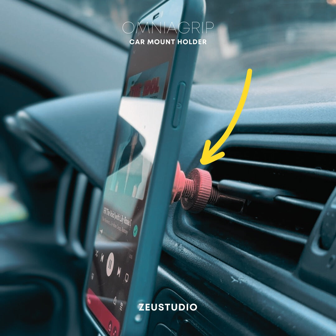 Omniagrip - Attacco Cellulare Fiat Panda - Attacco Aria - AttaccoUncino