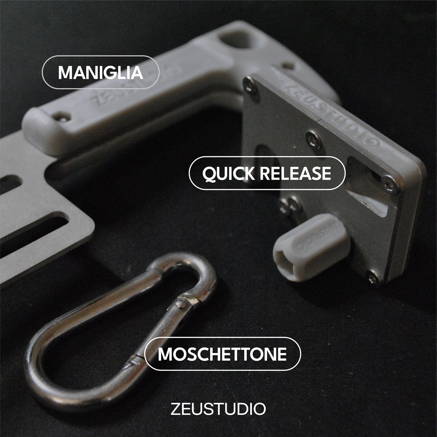DiveGRIP QUICK RELEASE by ZEUSTUDIO